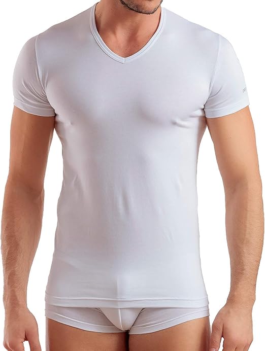 maglietta intima uomo enrico coveri scollo a v maglietta intima uomo enrico coveri scollo a v